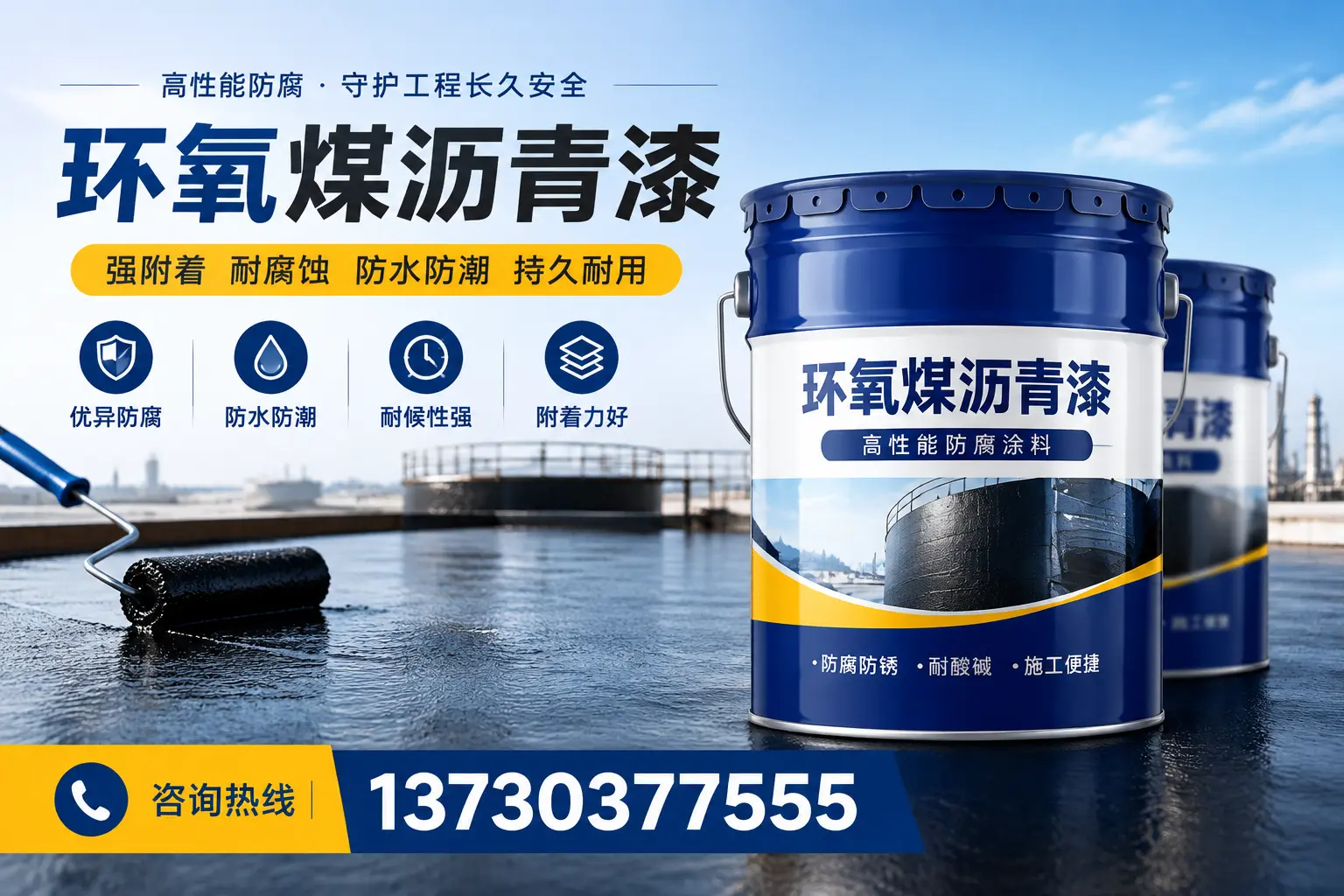 如何判断环氧煤沥青漆的质量？满洲里消费者指南